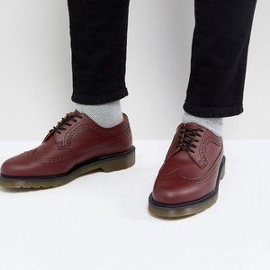 red doc martens mens
